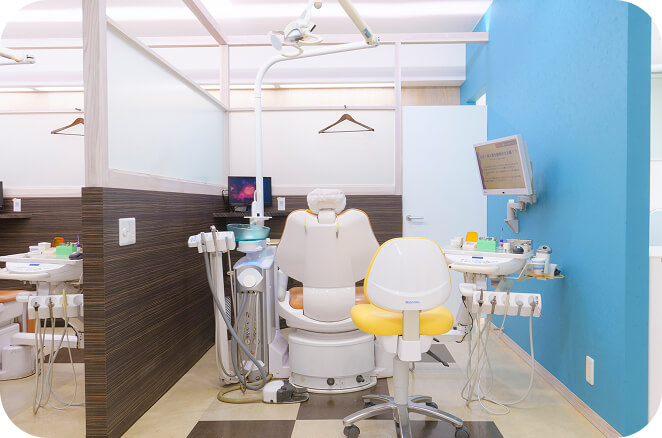 落ち着きの中で、安心の治療を