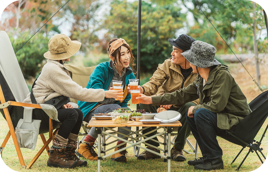 しっかり休めて、リフレッシュできる
