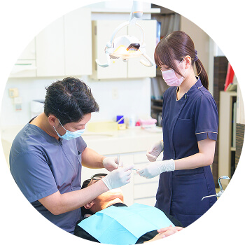 痛みに配慮した治療