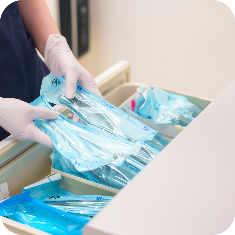 厳選された医療機器を使用